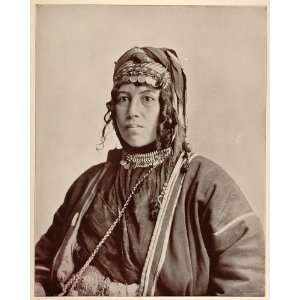  1893 Chicago Worlds Fair Print Bedouin Woman Costume 