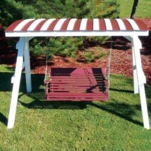  Roof for A Frame Support   Burgundy Patio, Lawn & Garden