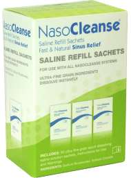 NasoCleanse refill sachets are ultra fine grain so they dissolve 