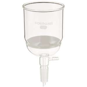  Chemglass CG 1406 32 Glass Buchner Filtering Funnel with Fine Frit 