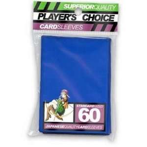 Choice Blue Sleeves (Pack of 60) Standard Size Deck Protectors   Ideal 