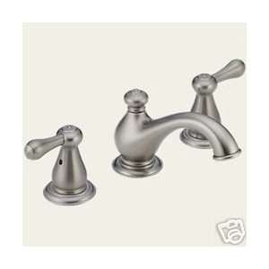  DELTA LELAND 8 WS LAVATORY FAUCET IN STAINLESS STEEL