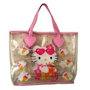  Hello Kitty  Large Beach Bag (Clear) Toys & Games
