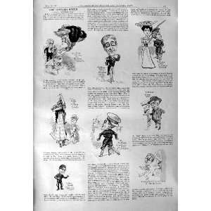 1901 Captious Critic Theatre Tennis Sterry Titterton Ladies Cricket 