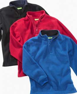 Greendog Kids Shirt, Little Boys Microfleece 1/4 Zip Shirt 