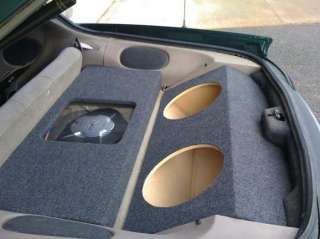 93 02 Firebird Custom Sub Subwoofer Enclosure Speaker Box   Concept 