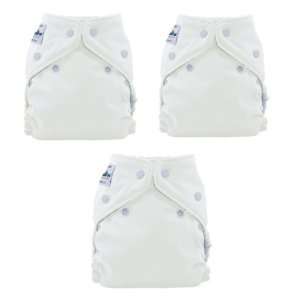  3 FuzziBunz Perfect Fit Cloth Diaper Sz XL Baby