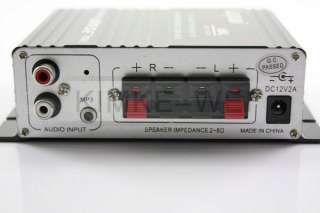 700W Mini Hi Fi Stereo Amplifier Amp  iPod Motorcycle 12V  