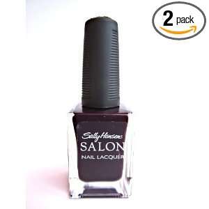  2 PAT on Black Sally Hansen Salon Nail Lacquer, Fingernail 