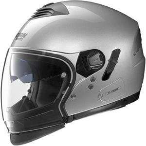   Trilogy Modular N Com Helmet   X Large/Platinum Silver Automotive