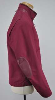 Authentic $680 Hugo Boss Selection Leather Trim Jacket Coat US M EU 50 