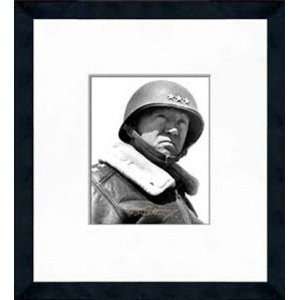  George S Patton   Bomber Jacket   Framed 8 x 10 Photograph 