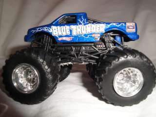 Monster Jam Ford Built Tough Blue Thunder Truck  