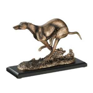 Greyhound Whippet Art Deco Dog Statue 