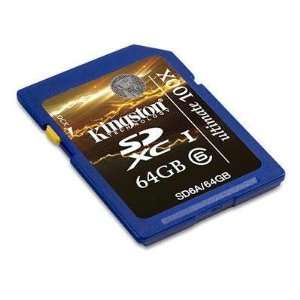    Selected 64GB SDXC Class 6 Flash Card By Kingston Electronics