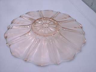 Oyster and Pearl Anchor Hocking Glass Platter,1938 1940  