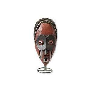  NOVICA Ivoirian wood African mask, Dan Ghost