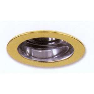  Clear Reflector With Polished Brass Ring