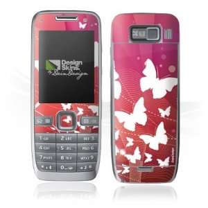  Design Skins for Nokia E52   Rainbow Butterfly Design 