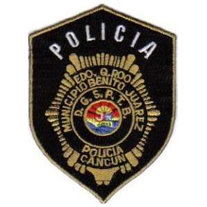  Police Patch, Cancun Mexico 