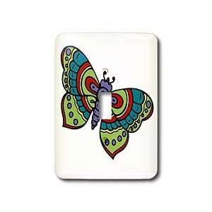 TNMGraphics Animals   Tattoo Style Butterfly   Light Switch Covers 