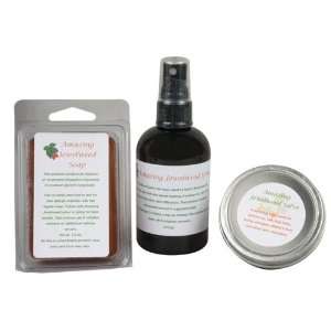  Amazing Jewelweed   Spray, Soap and Salve Kit Beauty