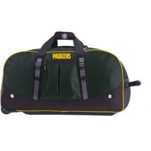 Athalon Green Bay Packers 35 Inch Duffle Bag with Wheels  