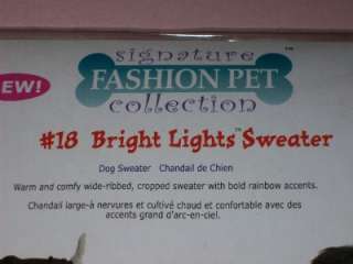 Pet Dog Cat Sweater Coat Shirt Clothing XXS XS NEW~UPic  
