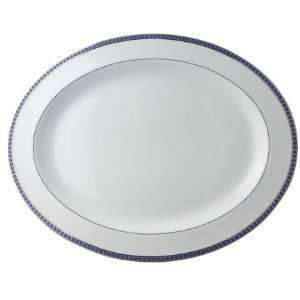  Bernardaud Athena Navy Oval Platter 15 In Kitchen 