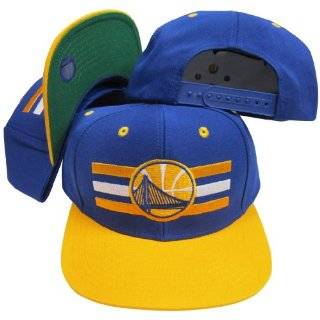 Golden State Warriors Blue / Gold Two Tone Snapback Adjustable Plastic 