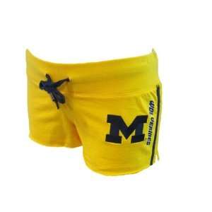  University of Michigan Wolverines Running Shorts With 
