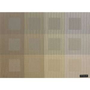  Chilewich Engineered Squares Tablemat Gold 14 X 19