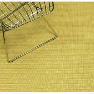 Basketweave Plynyl Floormat Size 44 x 6, Color Citron 