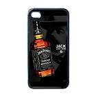 Jack Daniels Bottle Handmade iPhone 4 4S Clear Full Case