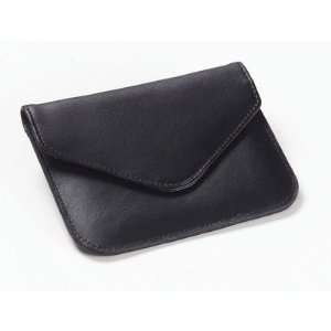  Clava Leather CL 2294BLK XL Coin Wallet in Black Toys 