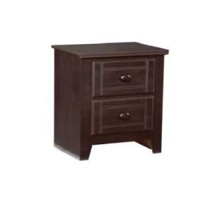  Club House Two Drawer Nightstand