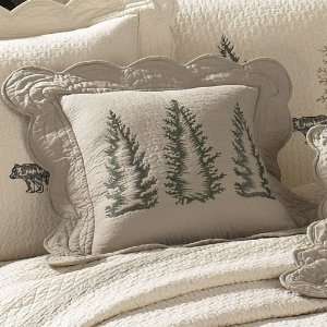 Donna Sharp Bear Creek Trees Pillow 