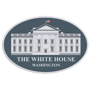  The White House Seal Oval Sticker 
