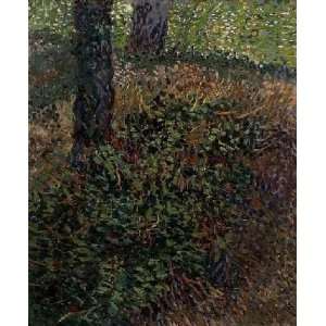   Inch, painting name Undergrowth, By Gogh Vincent van