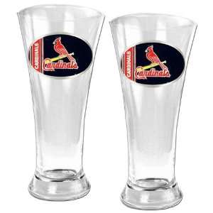   St. Louis Cardinals MLB 2pc 19oz Pilsner Glass Set