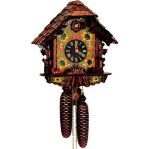  Forest Painted Sunflowers 8 Day Movement Cuckoo Clock