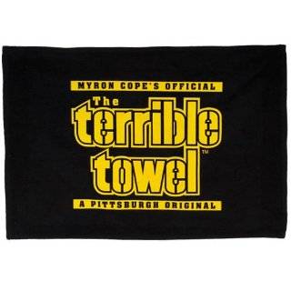 Terrible Towel, Black, 24 by 15 inch