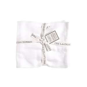  The Laundress Lint free cleaning cloths bundle of 3 white 