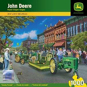 Masterpieces John Deere County Parade Jigsaw Puzzle   1000 pc 