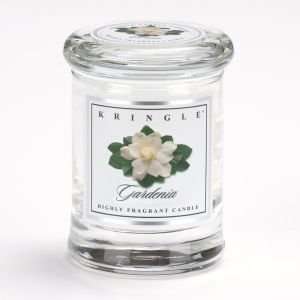  Kringle Candle Company Small Apothecary Jar   Gardenia 