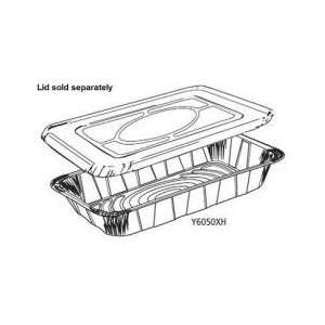 Pactiv Ribbed FS Aluminum Steam Pans, 346 oz, 20 3/42 inches wide x 12 