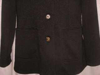 SHARON YOUNG Womens BLACK Jacket Blazer 8 NWT  