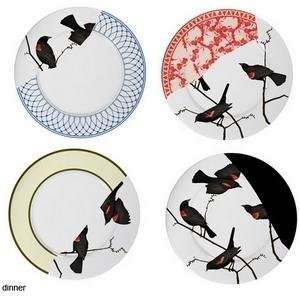  Areaware Seconds Dinner Plates, Set of 4