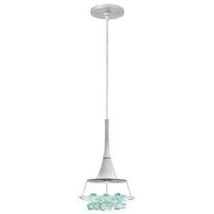  LBL Vision Green Crystals Monopoint Pendant