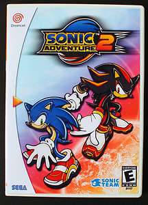 Sonic Adventure 2, Sega Dreamcast Premium Game Case *No Game*  